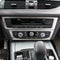 Passend für Audi A6 C7 A7 2012-2018 Radio Rahmen Blenden Edelstahl Zierrahmen