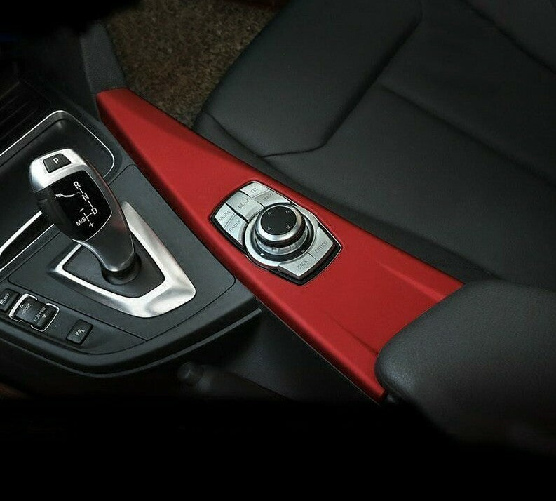Passend für BMW 3 Blende Rahmen Rot Mittelkonsole Getriebe Schutz