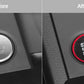Passend für Audi A3 A4 A5 A6 A6 A7 Wildleder Start Stop Blende Schwarz-Rot