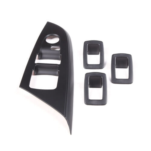 Passend für BMW X3 F25 X4 F26 2011–2017 Fensterheber Blenden Abdeckung Schwarz