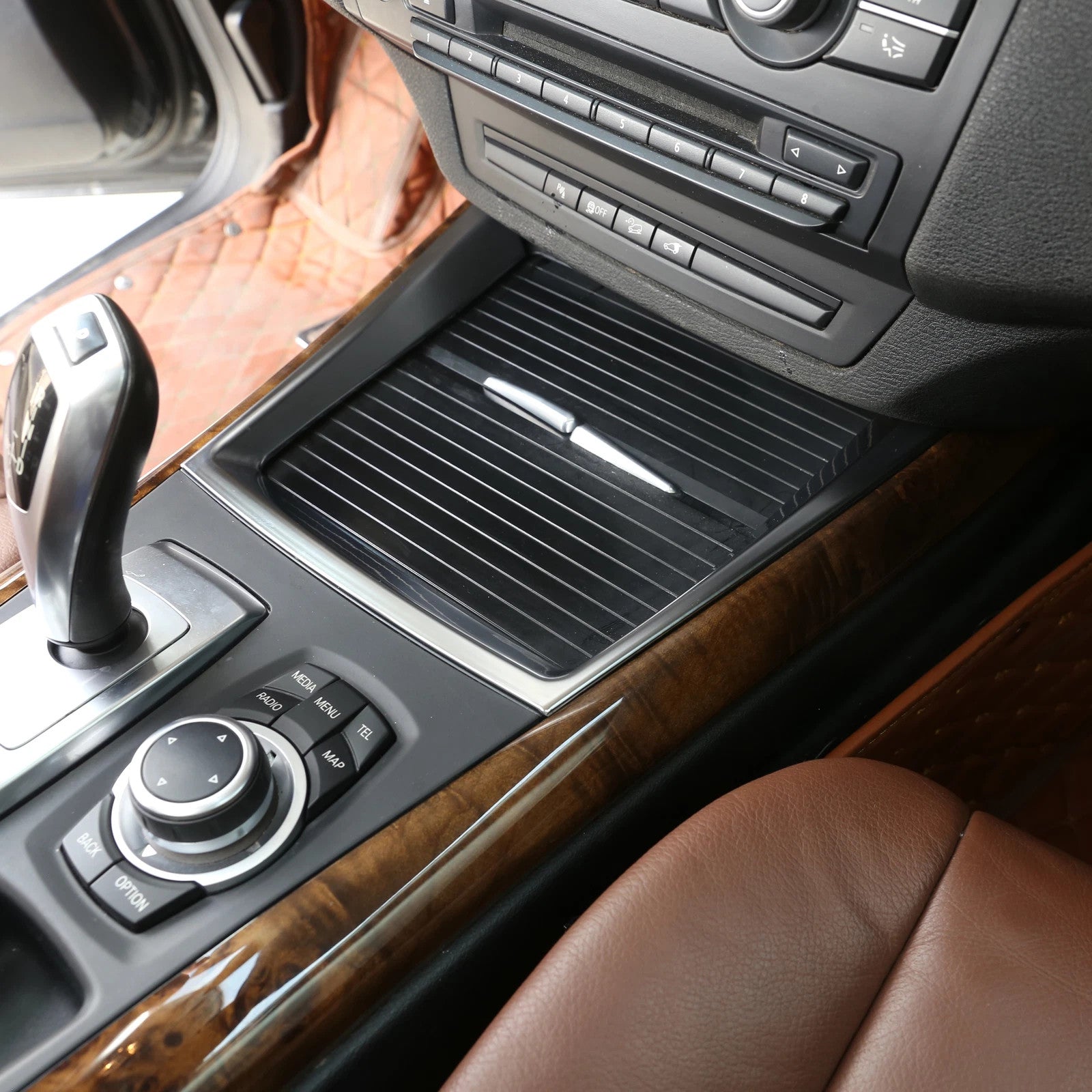 Passend für Bmw X5 E70 2007-2013 Mittelkonsole Blende