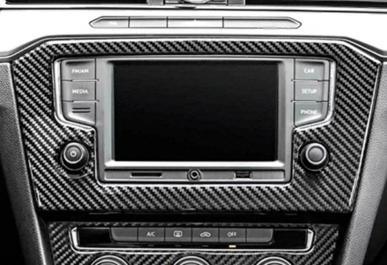 Passend für VW Golf 7 Tiguan 2 Passat B8 Radio Blende Rahmen Zierblende Abdeckun