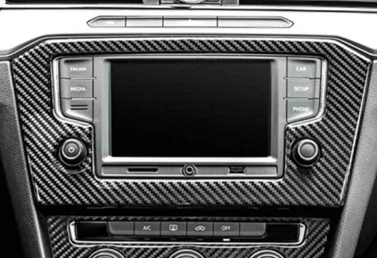 Passend für VW Golf 7 Tiguan 2 Passat B8 Radio Blende Rahmen Zierblende Abdeckun