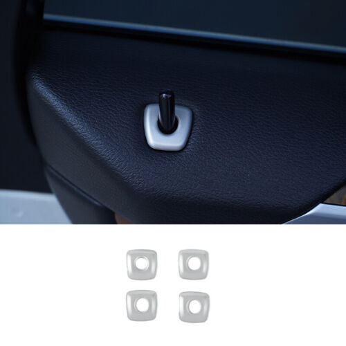 Passend für BMW X5 E70 Türpins Blenden Abdeckung Silber
