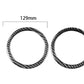 Passend für BMW 6erE63 E64 M6 2004-10 Lautsprecher Ringe Blenden Abdeckung Carbo