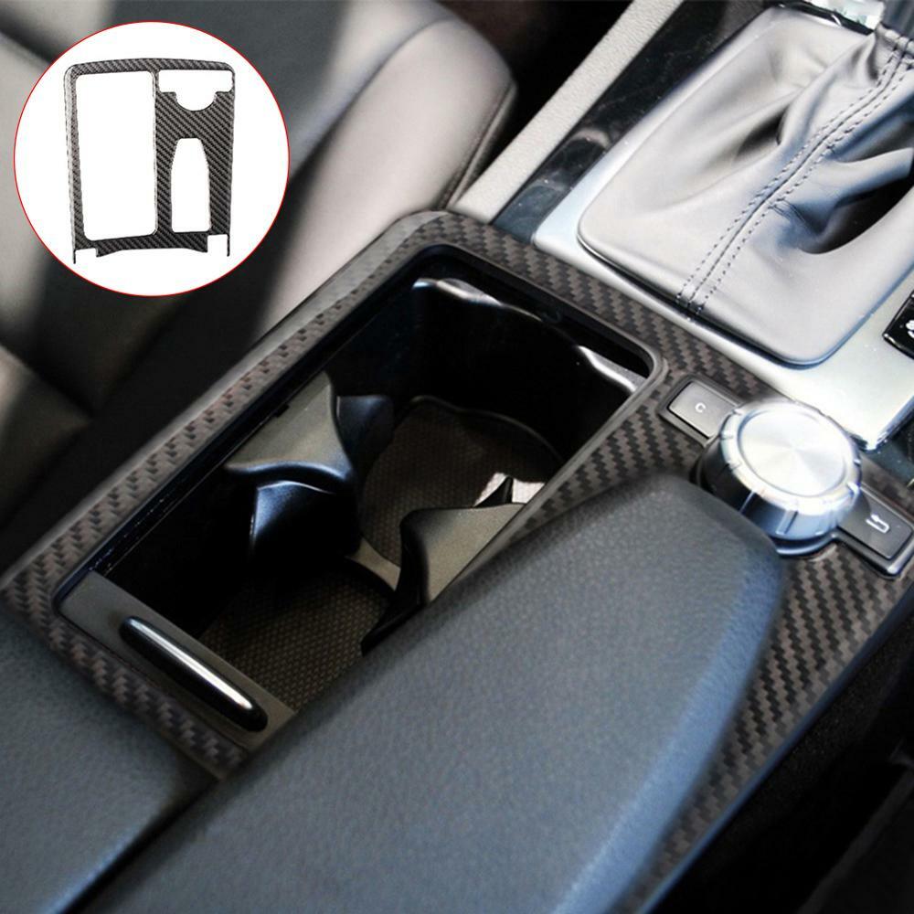 Passend für Mercedes Benz W204 W212 Carbon Mittelkonsole Rahmen Blende Schutz