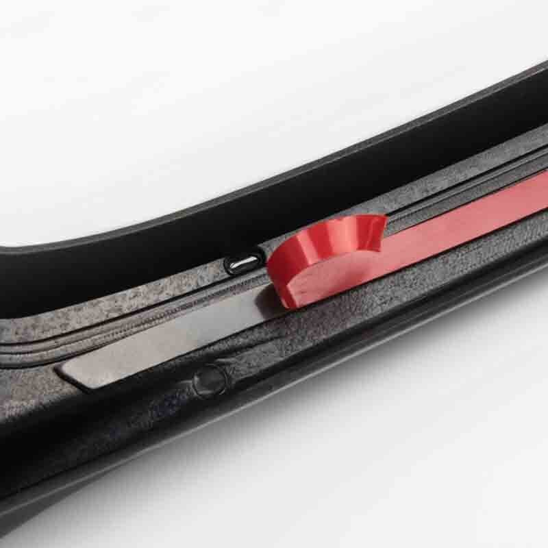 Passend für Smart 453 Fortwo Forfour Mittelkonsole Blende Abdeckung Rahmen Rot
