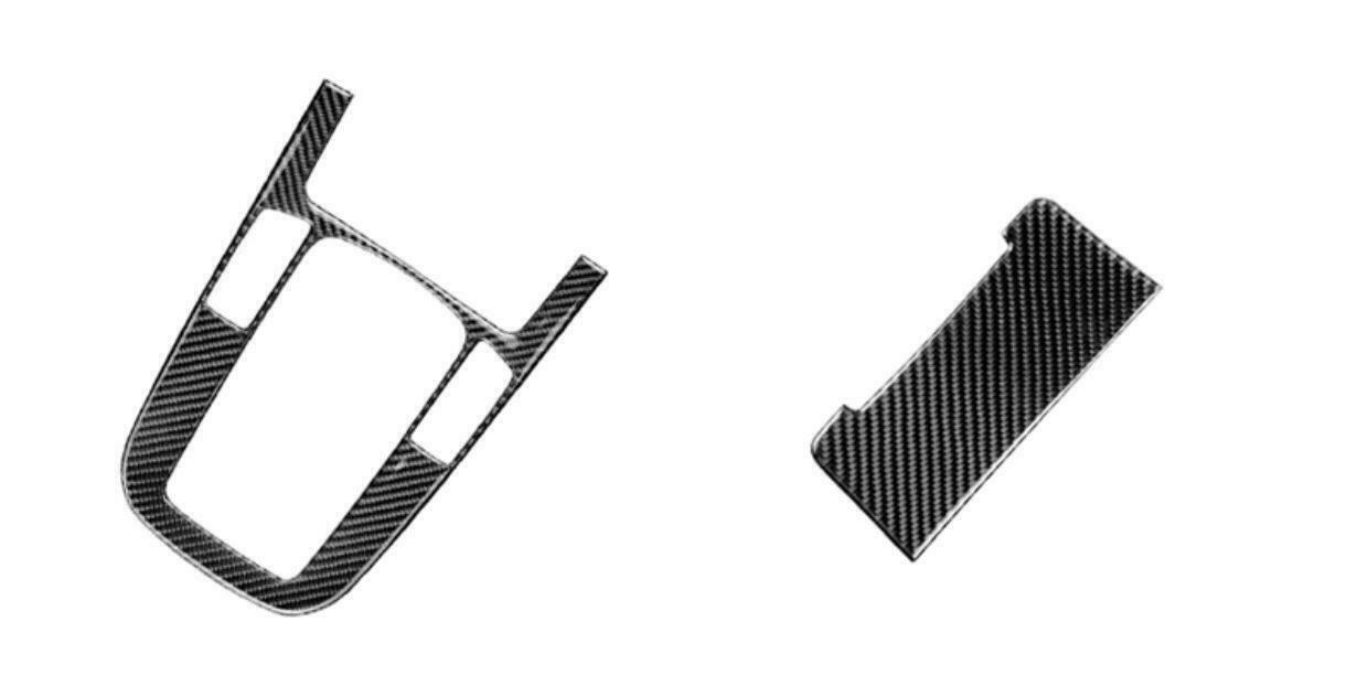Passend für Mittelkonsole Schaltknauf Abdeckung Rahmen Passend Für Audi A4 A5 Q5 Carbon