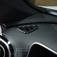 Passend für Mercedes C Class W206 Lüftung Blenden Abdeckungen Rahmen Carbon