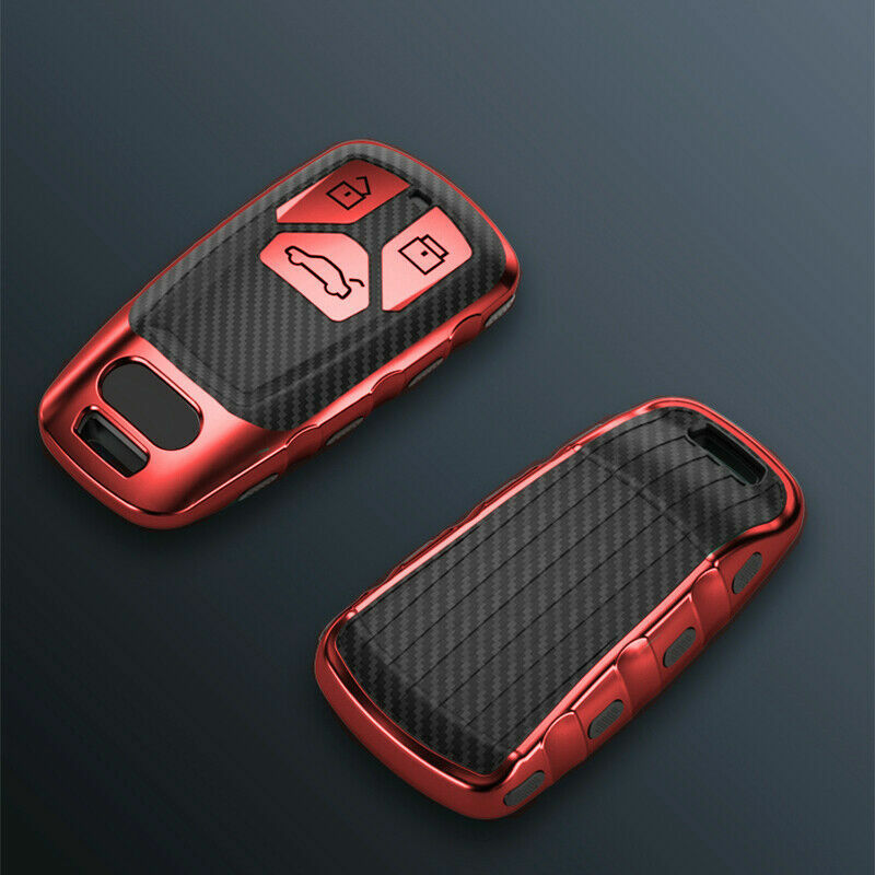 Passend für Audi A3 A4 B8 A6 TT Q5 Q7 Schlüsselcover Schlüssel Abdeckung Hülle