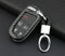 Passend für Jeep Compass Renegade Cherokee Dodge Carbon Schlüssel Cover Hülle