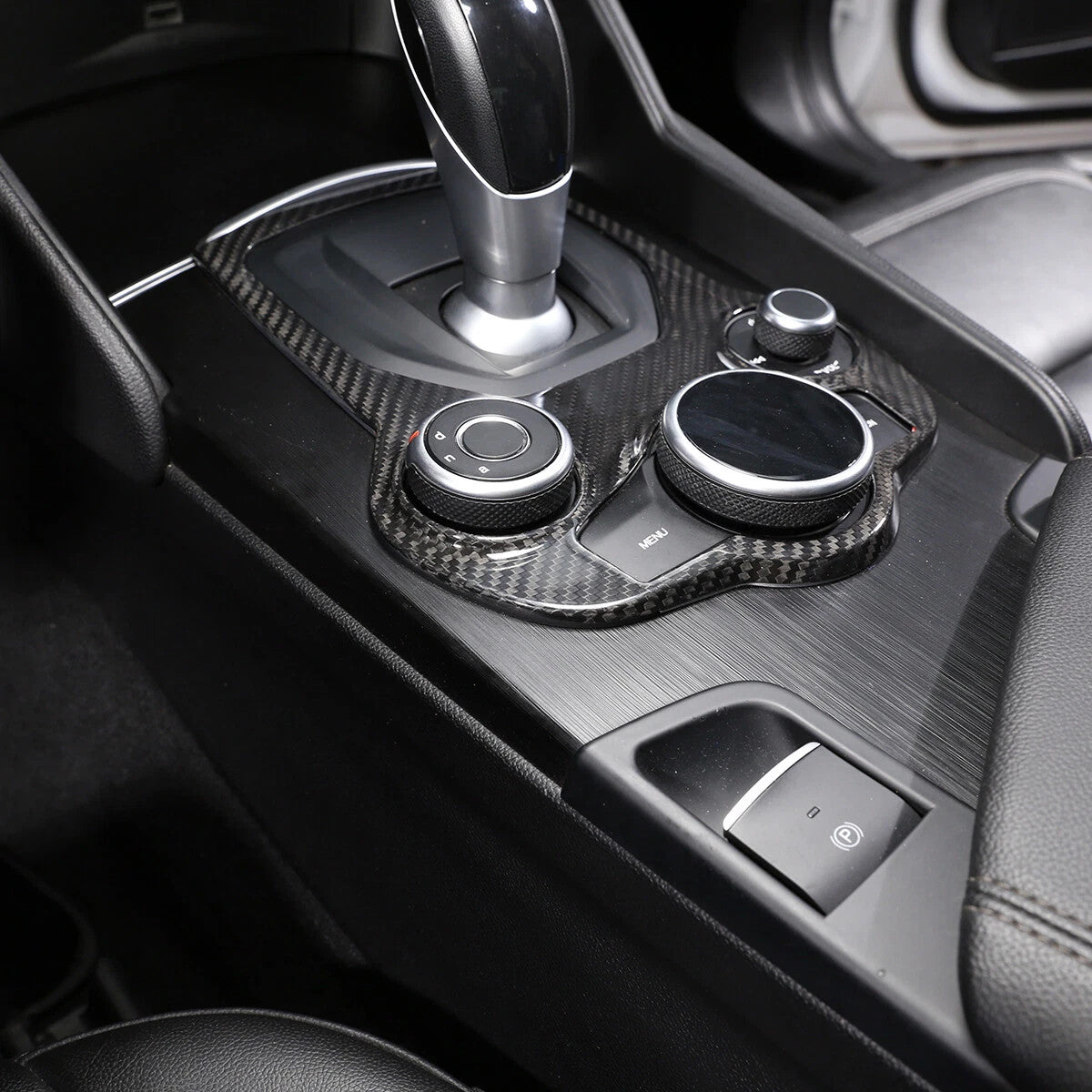 Passend für Alfa Romeo Giulia 2017-2019 Gangschaltung Blende