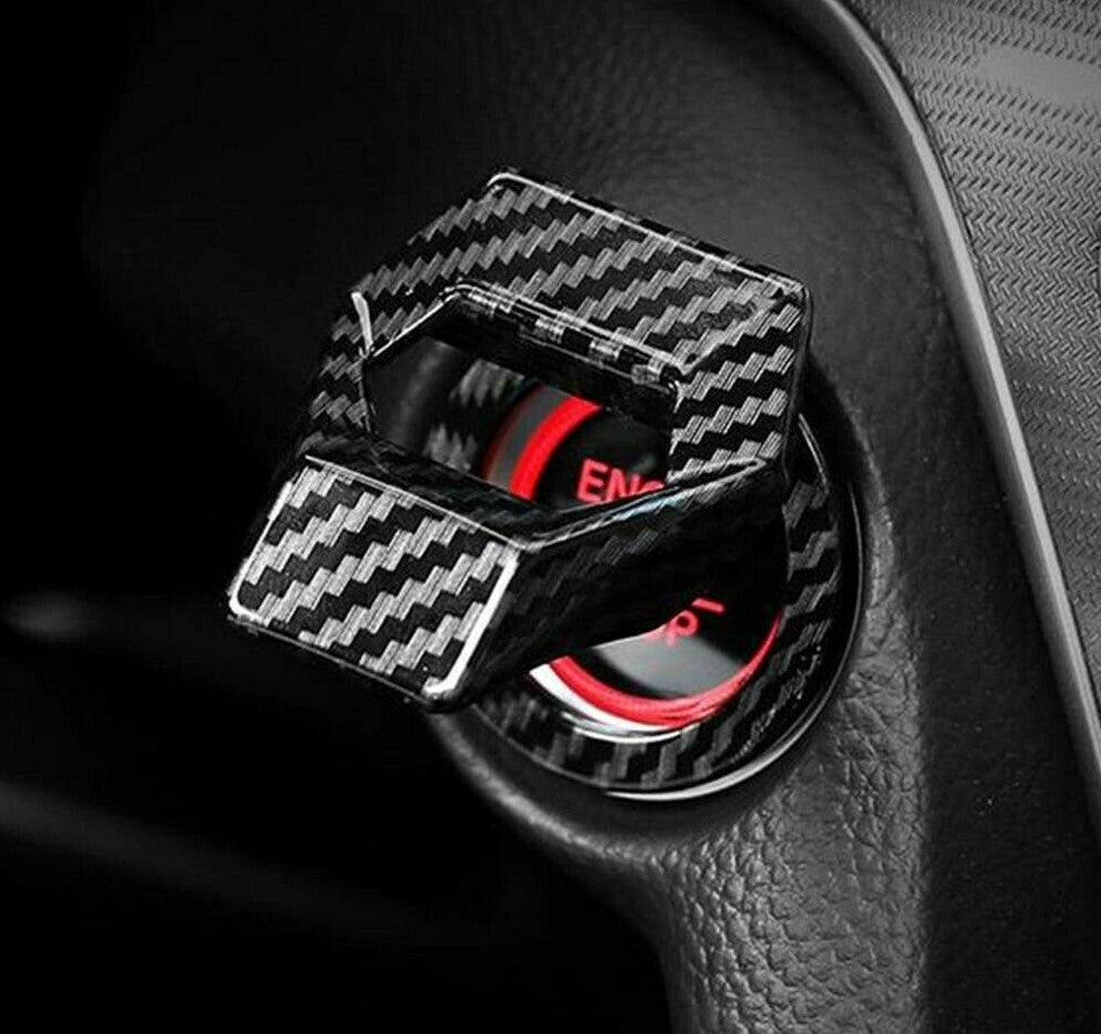 Passend für Start Stop Racing Tuning Sport Abdeckung klappbar Carbon Passend Für VW