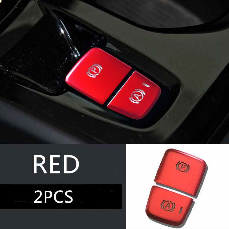 Passend für Volvo XC40 ab 2017 Handbremse Tasten Blenden Abdeckung Rahmen