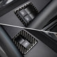 Passend für VW Scirocco MK3 Fensterheber Blenden Abdeckung Rahmen Carbon