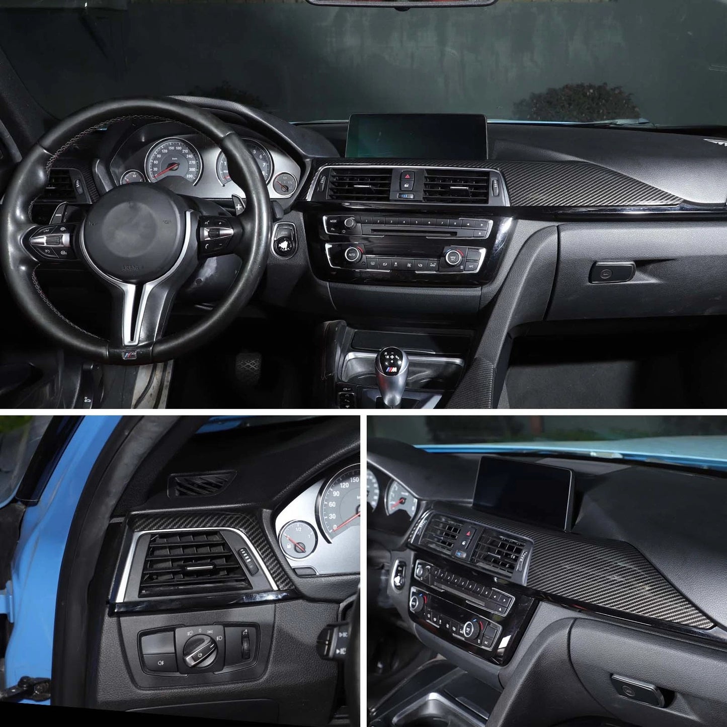 Passend für BMW F30/F31/F32 Armaturenbrett Blende
