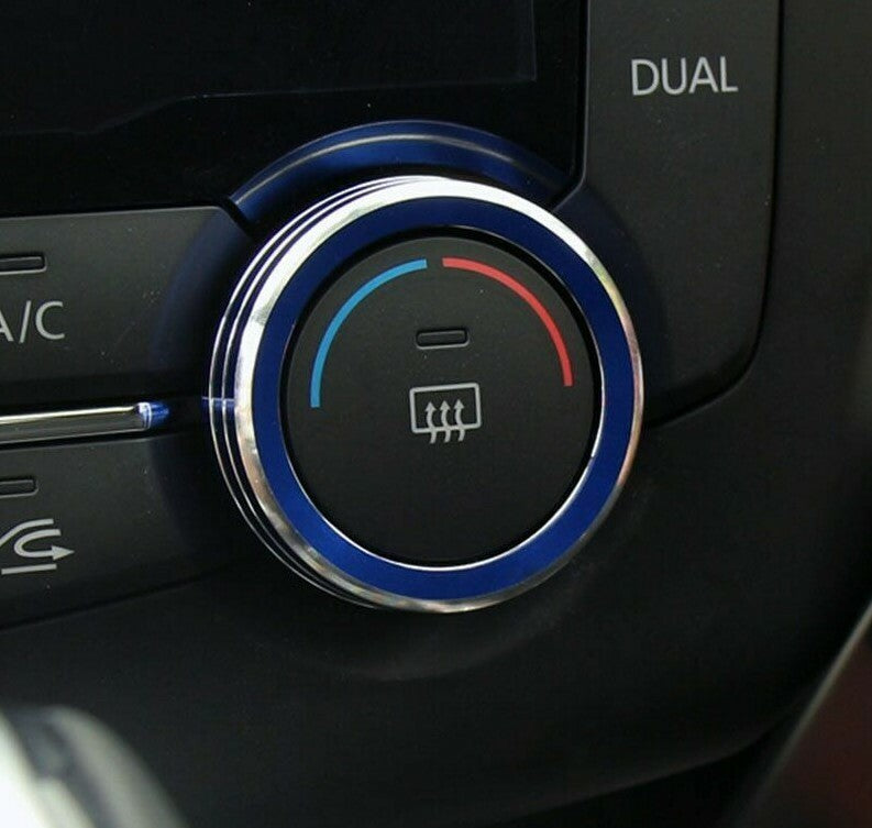 Passend für Renault Kadjar 2016 Regler Klima Knopf Blau Schutz