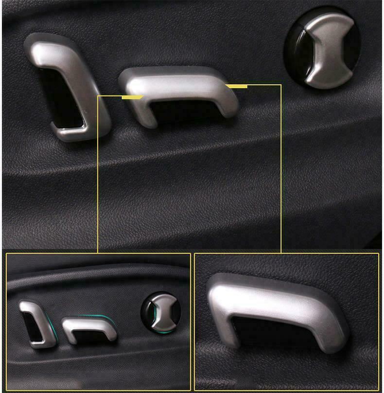 Passend für Sitzverstellung Knöpfe Blende Rahmen Passend Für VW Tiguan 2 T-Roc T-Cross B8