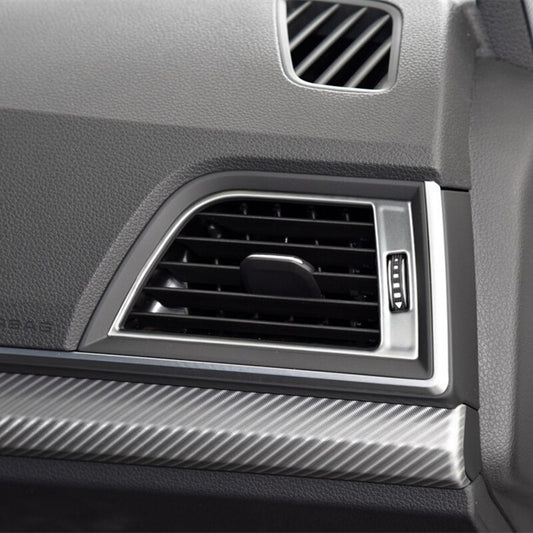 Passend für Audi Q5 Lüftung Blenden Abdeckung Rahmen Silber