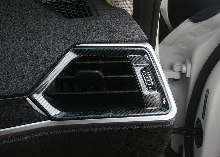 Passend für BMW 3 G20 Lüftungsdüsen Abdeckung Blenden Rahmen Tuning Carbon