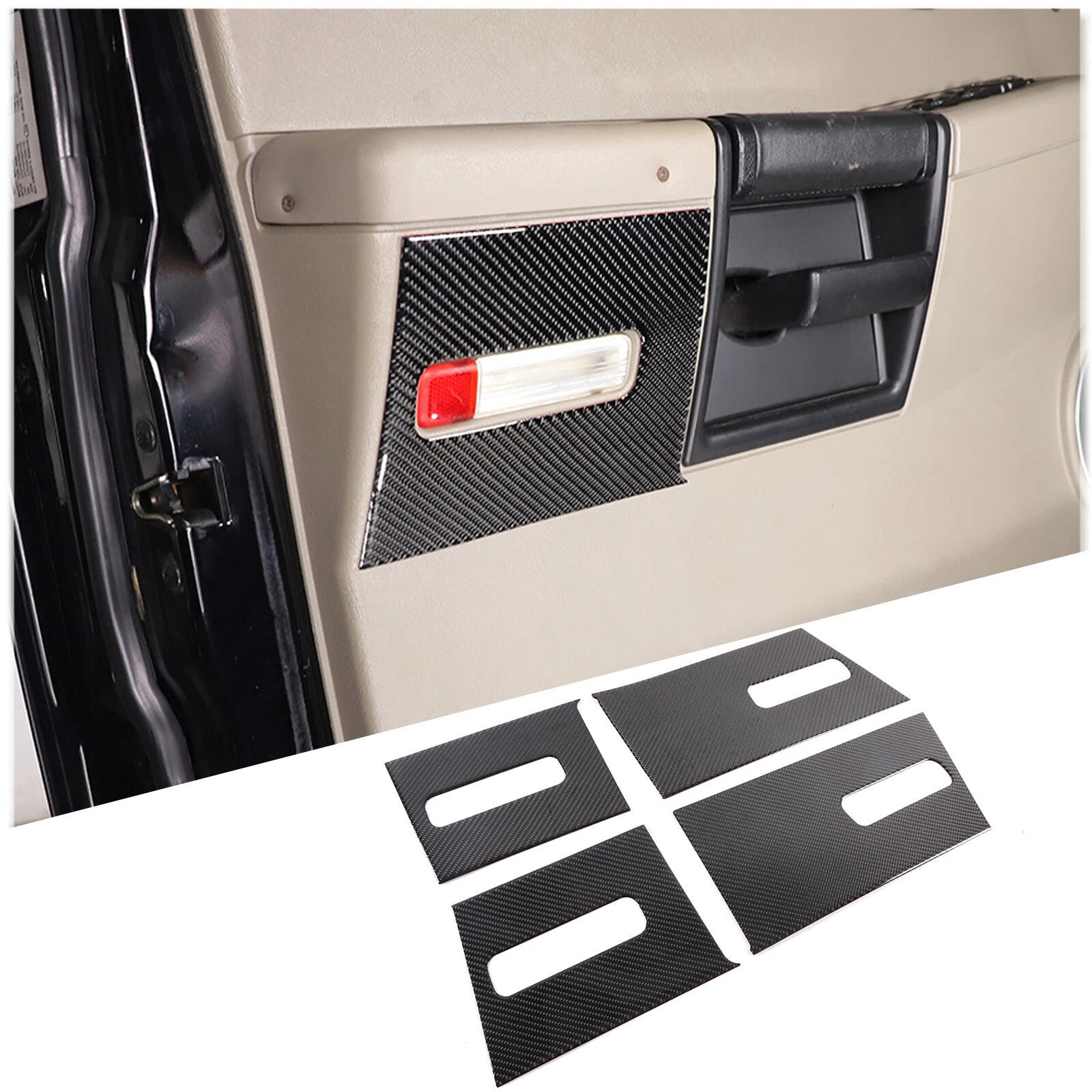 Passend für Hummer H2 2003-2007 Türbeleuchtung Blende