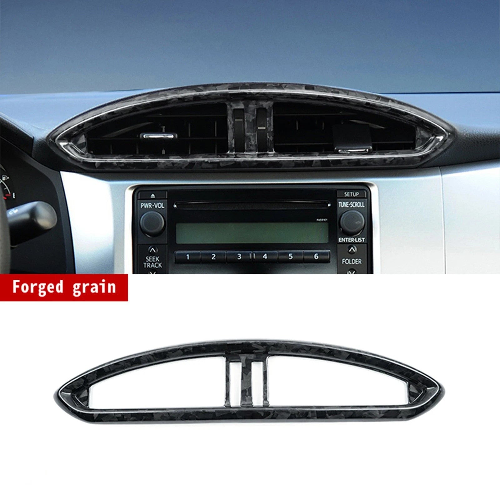 Passend für Subaru Brz 2012-2020 Mittelkonsole Blende