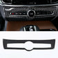Passend für Volvo S90 Blende Radio Klima Mittelkonsole Zierblende Rahmen Carbon