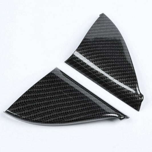 Passend für Renault Kadjar Spiegelseite Blende Schutz Rahmen Cover Carbon