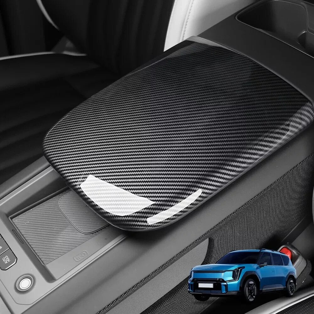 Passend für Kia Ev9 Auto Mittelkonsole Armlehne Ueberzug Blende