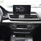 Passend für Audi Q5 Radio Blenden Abdeckung Rahmen Carbon