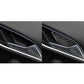 Passend für Audi Q3 2013-18 Türgriff Blende Abdeckung Rahmen Carbon
