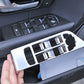 Passend für Range Rover Evoque 2012-18 Fensterheber Blenden Rahmen Silber