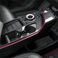 Passend für KIA EV 6 Mittelkonsole Blende Rahmen Carbon Abdeckung Tuning