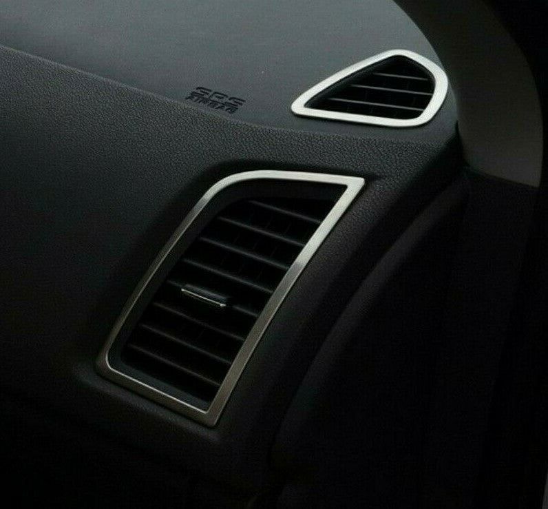 Passend für Mitsubishi ASX Outlander 4 Teile Edelstahl Lüftung Blende Luftauslass