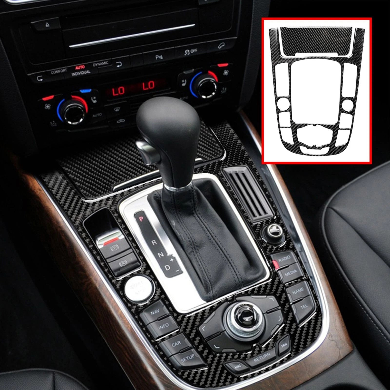 Passend für Audi A4 B8 Q5 A5 Mittelkonsole Blende