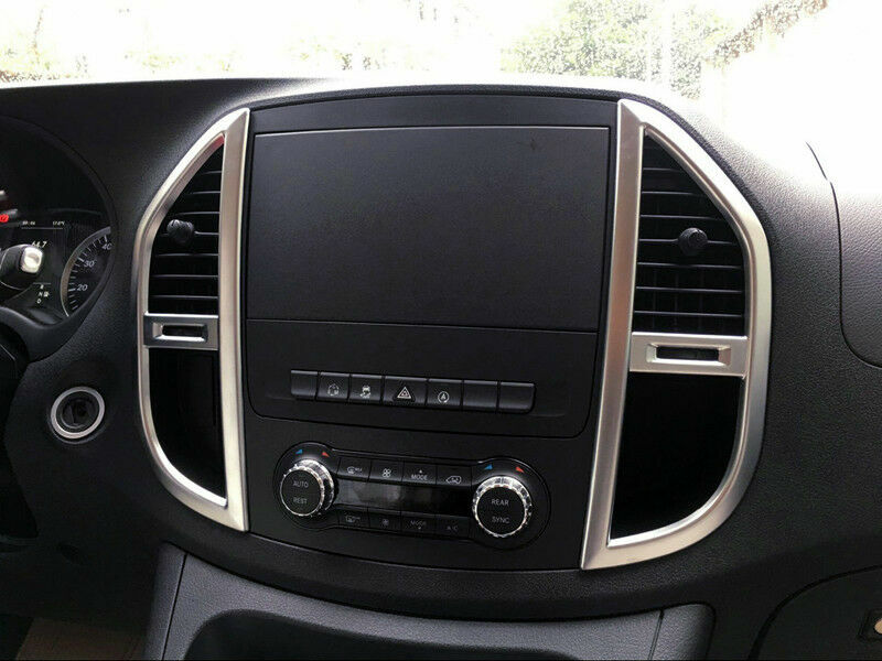 Passend für Mercedes-Benz Vito V-Klasse Klimaanlage Konsole Radio Blende Rahmen