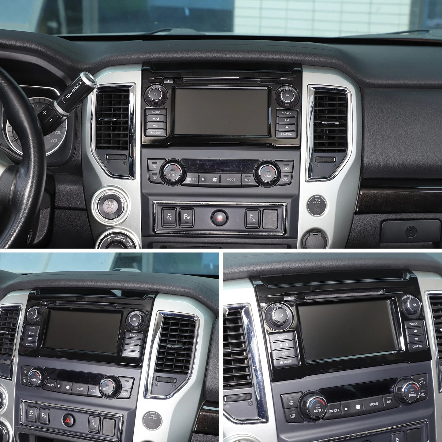 Passend für Nissan Titan 2016-2019 Radio Blende