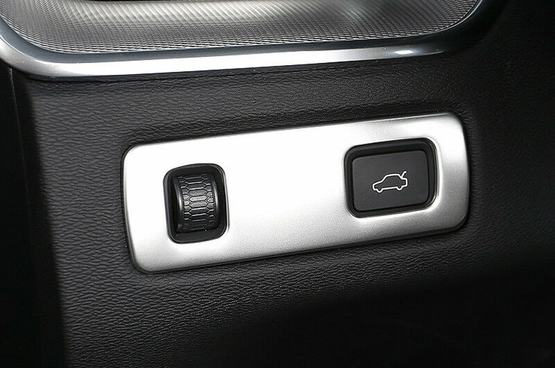 Passend für Volvo XC60 Klimaregler Blenden Abdeckung Zierrahmen Silber