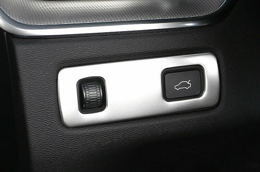 Passend für Volvo XC60 Klimaregler Blenden Abdeckung Zierrahmen Silber
