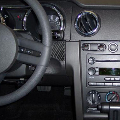 Passend für Ford Mustang 05-09 Lichtschalter Rahmen Blenden Abdeckung Carbon