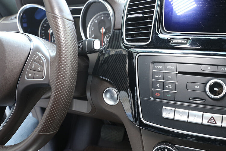 Passend für Mercedes GLE GLS 2016-19 Cockpit Armatur Blenden Abdeckung Rahmen