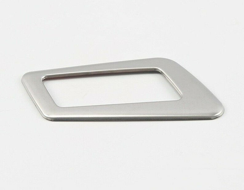 Passend für VW T-Roc TDI TSI Rline Edelstahl Schalter Knopf Blende Silber Rahmen