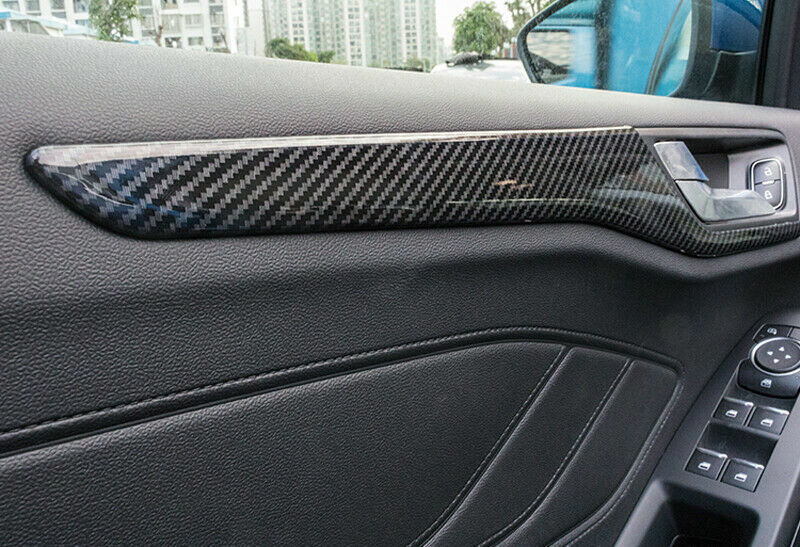 Passend für Ford Focus MK4 Kohlefaser Zierrahmen Fensterheber Lüftung Blenden