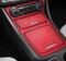 Passend für Mercedes W177 CLA GLA Wildleder Mittelkonsole Blenden Rot
