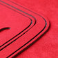 Passend für Mercedes W177 CLA GLA Wildleder Mittelkonsole Blenden Rot