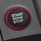Passend für Audi A3 A4 A5 A6 A6 A7 Wildleder Start Stop Blende Schwarz-Rot