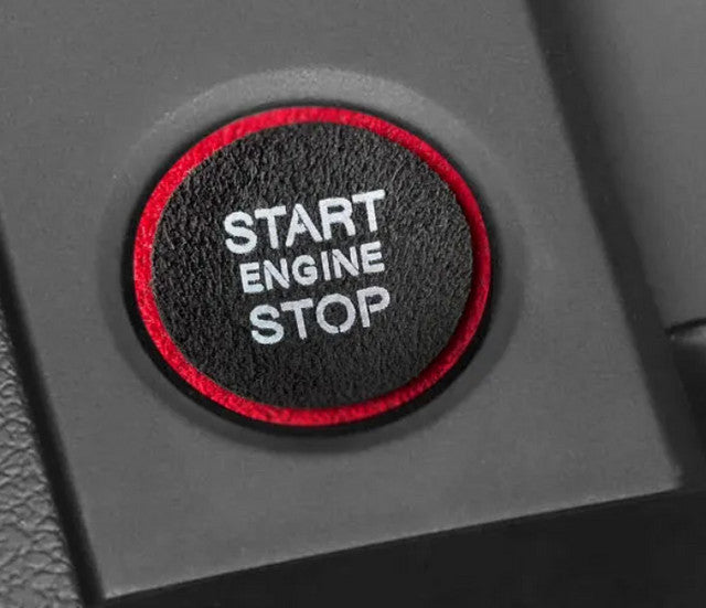 Passend für Audi A3 A4 A5 A6 A6 A7 Wildleder Start Stop Blende Schwarz-Rot