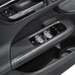Passend für Mercedes W206 C Klasse Blende Fensterheber Schutz Rahmen Carbon