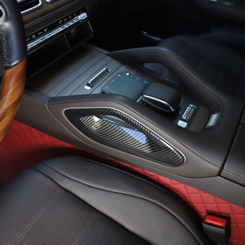 Passend für Mercedes Benz GLE/GLS 2020-21 Mittelkonsole Blenden Abdeckung Carbon
