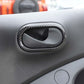 Passend für Smart Fortwo 453 Türgriffe Blenden Abdeckung Carbon